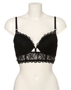 Бюстгальтер пуш-ап, черный Lascana