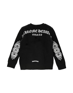 Толстовка унисекс черная, черный Chrome hearts