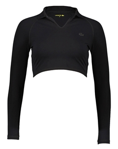 Поло, черный Lacoste