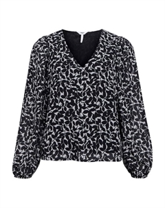 Блуза Langarmbluse, цвет sandshell Object