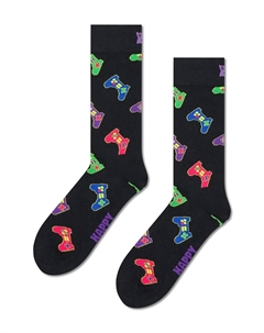 Носки, я посылаю черную видеоконсоль Happy socks