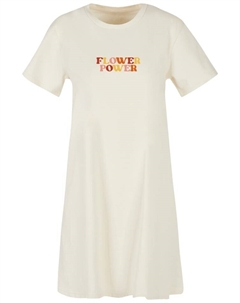 Короткое платье T Shirt Die Biene Maja Blume, цвет whitesand F4nt4stic