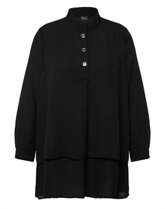 Туника, черный Ulla popken