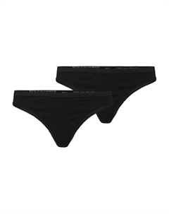 Трусы Ripp s 2 er Pack G String Brazilian Tanga VMAGNES, черный Vero moda