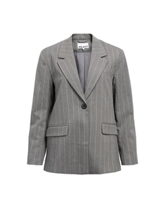 Блейзер Lisa Loose Fit, серый Object