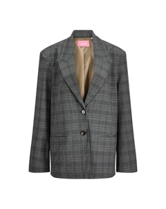 Блейзер Maya Ellis Relaxed Fit JJXX, серый Jack & jones