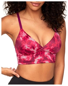 Женский спортивный бюстгальтер Kali с низкой ударной нагрузкой, цвет Tie dye purple Adore me