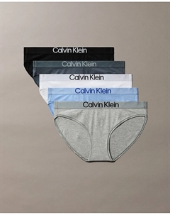 Набор из 5 трусов EXTRA SOFT COTTON STRETCH, мультиколор Calvin klein