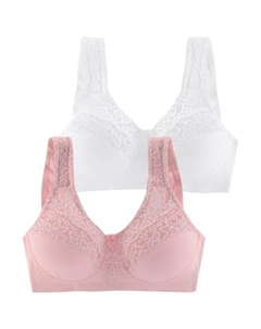 Бюстгальтер на косточках, цвет rosé+weiß Petite fleur