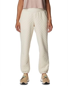 Женские повседневные стеганые брюки Lodge Jogger - песочный цвет Columbia