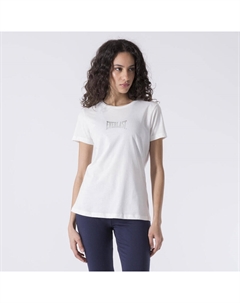 Базовая футболка из светло-белого хлопкового джерси Everlast