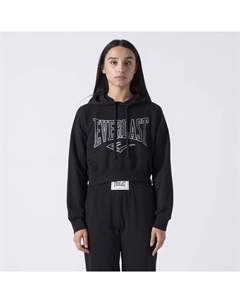 Укороченная толстовка с капюшоном ICONIC, черный хлопок, полиэстер Everlast