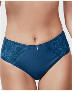 Классические высокие трусы, синий Selmark