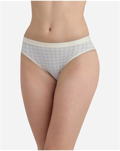 Набор из 3 эластичных хлопковых трусов с принтом, мультиколор Dim