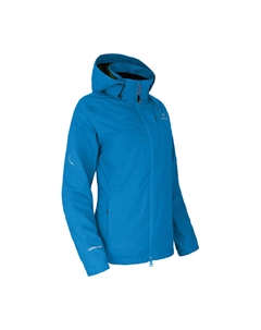 Велосипедная куртка-дождевик с сетчатой подкладкой, водонепроницаемость 12000 мм водяного столба, синяя Bergson