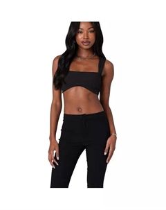 Женский бюстгальтер-топ Елена, черный Edikted