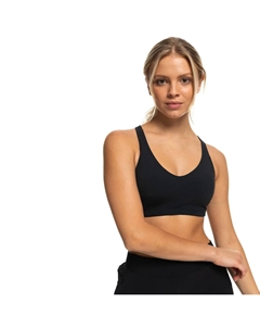 Женский спортивный топ Heart Into It, черный Roxy