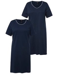 Ночная рубашка, ночной синий Ulla popken