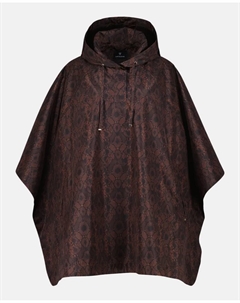 Дождевик с принтом змеи, коричневый Latouche