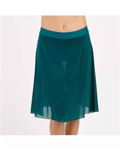 Женская юбка для плавания Calysa 3в1 с прикрепленными шортами, зеленый Calypsa