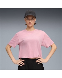 Женская тренировочная футболка Cloudspun, розовый Puma