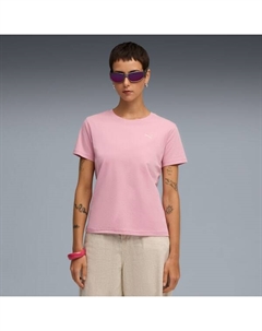 Женская футболка Wardrobe Essentials, розовый Puma