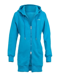 Спортивная куртка Lange, kuschelige Hoodie-Jacke, цвет sky blue Winshape