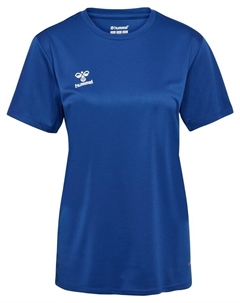 Спортивная футболка S/S Hmlessential Multisport Damen, цвет true blue Hummel