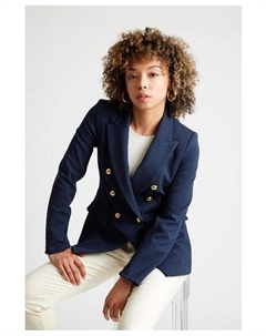 Женский двубортный пиджак Pauline, цвет Sailor navy Caldwell collection