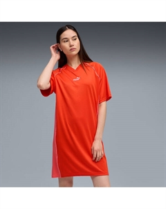 Женское трикотажное платье Essentials Graphic, красный Puma