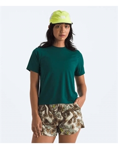 Женская кофта Dune Sky с коротким рукавом, Deep Nori The north face