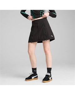 Женская юбка из ткани на молнии Dare To, черный Puma