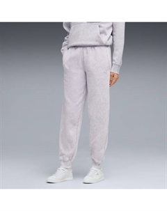 Женские флисовые спортивные штаны Elevated Essentials Acid Wash, фиолетовый Puma