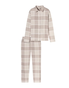 Пижама Selected Premium Warming, бежевый Schiesser