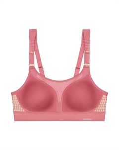 Женский спортивный бюстгальтер с максимальной поддержкой - Triaction Extreme Lite, красный Triumph