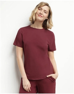 Женская спортивная футболка с терморегуляцией, бордовый Dim