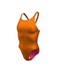 Купальник Spiderback, оранжевый Nike