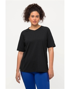 Женская футболка с защитой от ультрафиолета 50+, V-образным вырезом и коротким рукавом Ulla popken