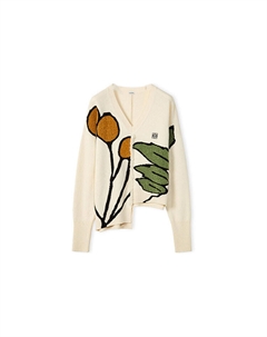 Свитер женский светло-коричневый Loewe