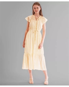 Женское шифоновое платье макси без рукавов с завязкой на горловине Julia jordan