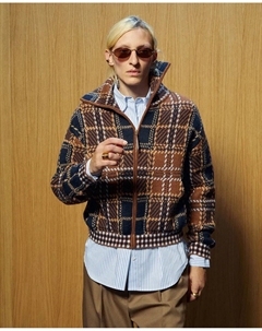 Куртка в клетку, коричневый Сфера