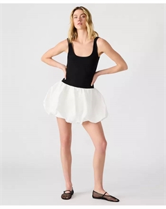 Женское мини-платье Bubble Linnea из микс-техники, черный Steve madden