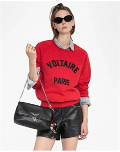 Женская толстовка Voltaire Paris, красный Zadig&voltaire