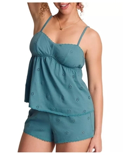 Женский пижамный комплект MaryLou: майка и шорты, синий Adore me