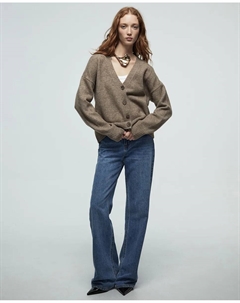 Софт-куртка с пуговицами, коричневый Сфера