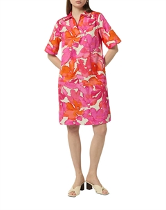 Короткое платье, цвет orange/pink Comma,