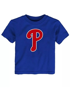 Футболка для малышей с основным логотипом Philadelphia Phillies Outerstuff