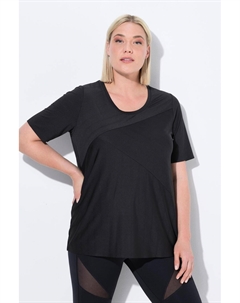 Женская функциональная рубашка быстросохнущая с круглым вырезом и длинным рукавом Ulla popken