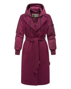 Пальто Tjadee 16, цвет wine Marikoo