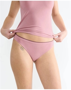 Высокие трусы-бикини Braga Pack, розовый Sloggi